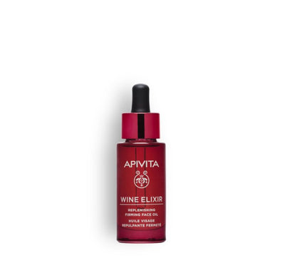 Apivita WINE ELIXIR Λάδι Προσώπου για Αναδόμηση & Σύσφιξη 30ml - Kamara Pharmacy