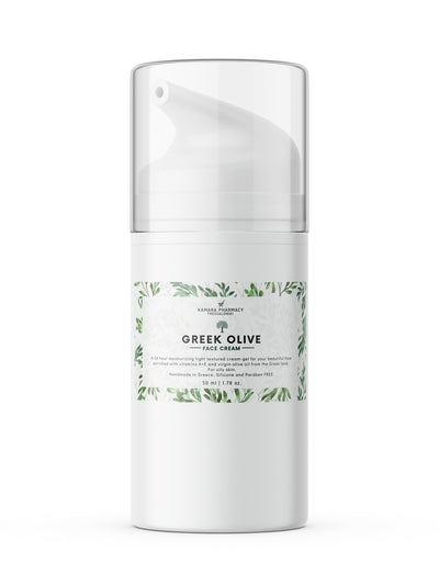 Greek Olive Κρέμα Προσώπου μικτές-λιπαρές 50 ml - Kamara Pharmacy