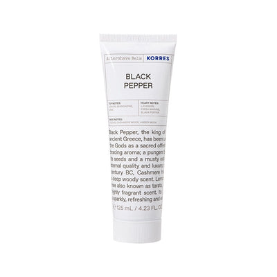 KORRES AFTERSHAVE BALM Black Pepper 125ml - Kamara Pharmacy