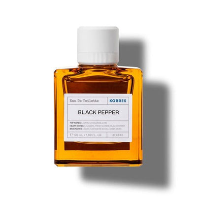 KORRES BLACK PEPPER Eau De Toilette 50 ML - Kamara Pharmacy