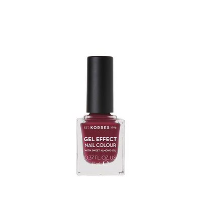 Korres GEL EFFECT NAIL COLOUR 74 Berry Addict - Kamara Pharmacy