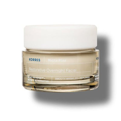 KORRES ΚΡΕΜΑ ΝΥΧΤΑΣ ΩΡΙΜΕΣ ΕΠΙΔΕΡΜΙΔΕΣ BEST SELLER Λευκή Πεύκη Αναπλήρωση Όγκου Κρέμα Νύχτας Ώριμες Επιδερμίδες 40 ML - Kamara Pharmacy