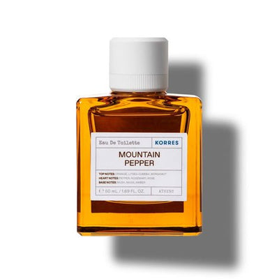 KORRES MOUNTAIN PEPPER Eau De Toilette 50 ML - Kamara Pharmacy