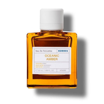 KORRES OCEANIC AMBER Eau De Toilette 50 ML - Kamara Pharmacy
