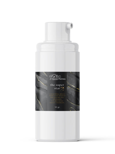 Λαμπερή κρέμα χεριών με Glitter the Superstar 50 ml - Kamara Pharmacy