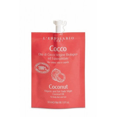 L'erbolario Οργανικό έλαιο Cocco για μαλλιά πρόσωπο και σώμα 50 ml - Kamara Pharmacy