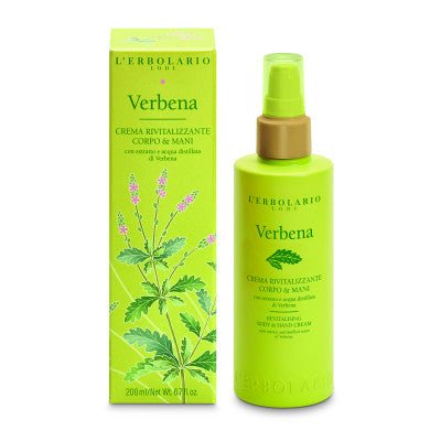 L'erbolario Verbena Αναζωογονητική κρέμα σώματος και χεριών 200 ml - Kamara Pharmacy