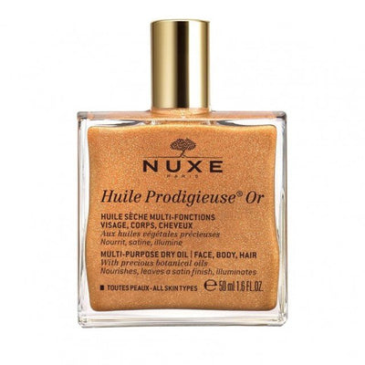 Nuxe Huile Prodigieuse Or, Ξηρό Ενυδατικό Λάδι με Χρυσαφένια Λάμψη, 100 ml - Kamara Pharmacy