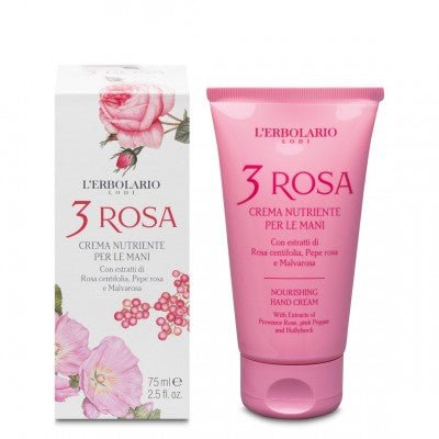 Θρεπτική κρέμα χεριών 3 Rosa 75 ml - Kamara Pharmacy